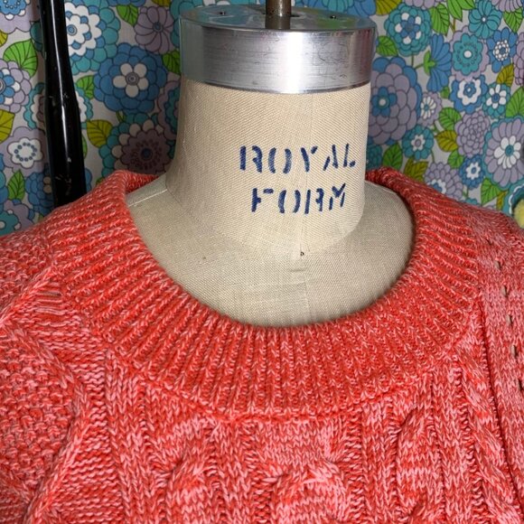 Anthropologie Pilcro Jasmine Cable-Knit Tunic Sweater Size: S - Picture 4 of 10